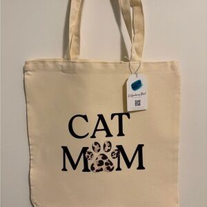 Cat Mom Tote Bag